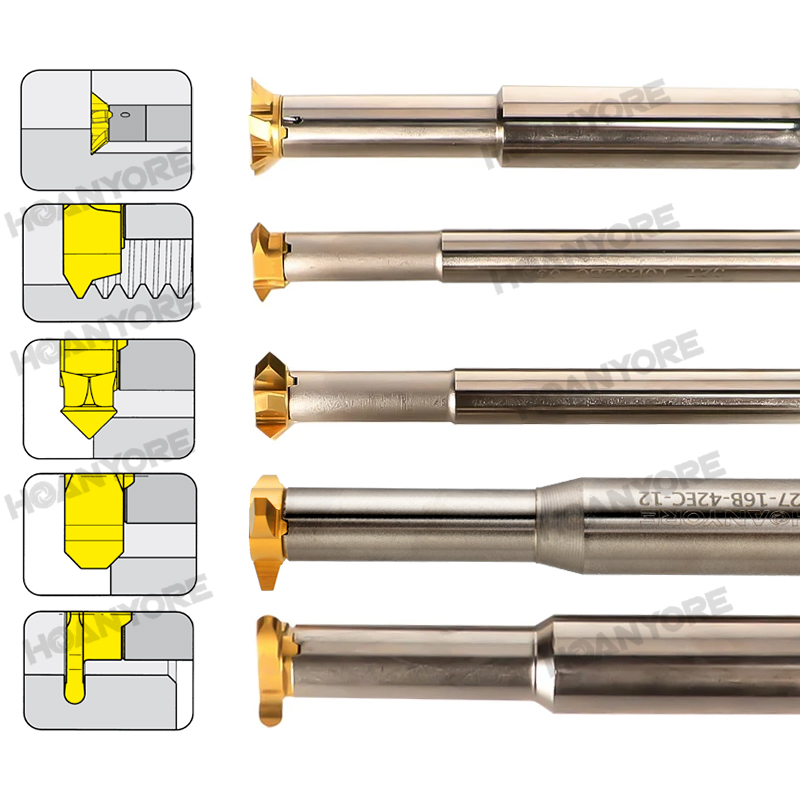 End Mill Set - Fresa a T-Slot TXC Serie per