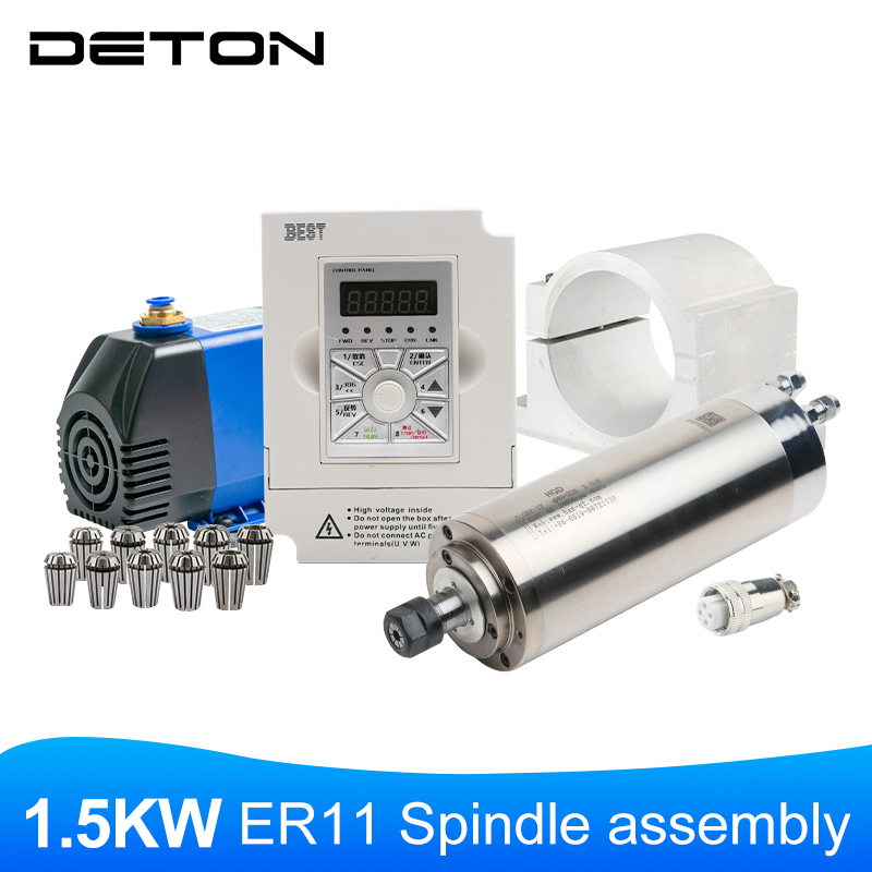Water Cooled Spindle - Il set mandrino raffreddato ad acqua