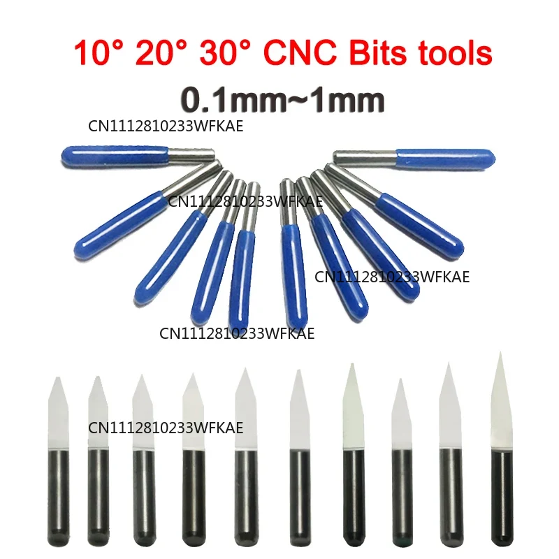Carbide End Mill - 10CS per PACK LY, fresa a