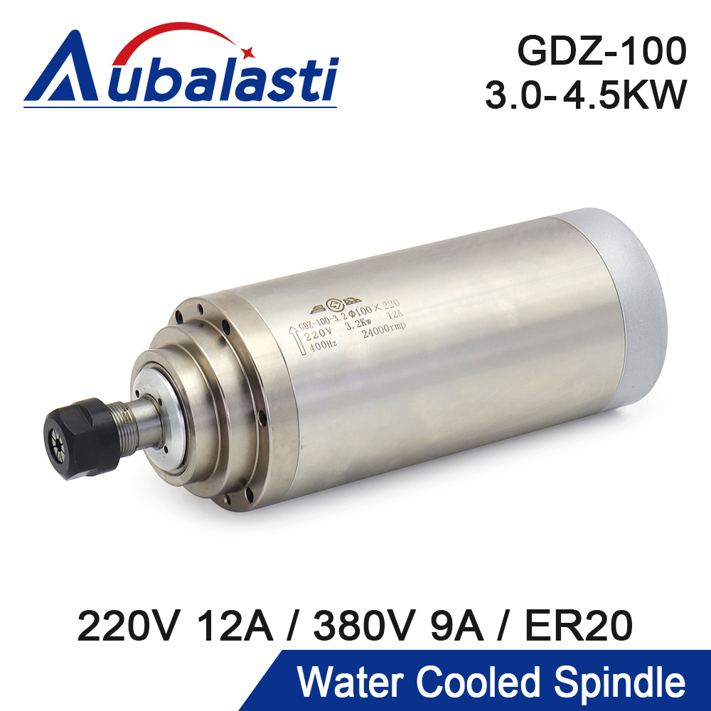 Water Cooled Spindle - Motore Mandrino Raffreddato ad Acqua Aubalasti