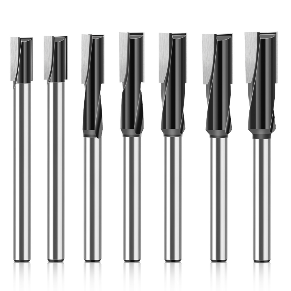 Cnc Bits - Fresa diritta con gambo da 12