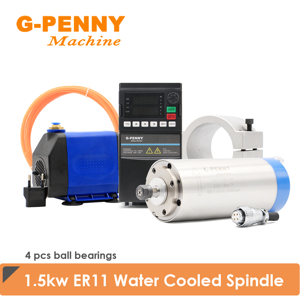 Water Cooled Spindle - G-PENNY Kit Motore Mandrino Raffreddato ad