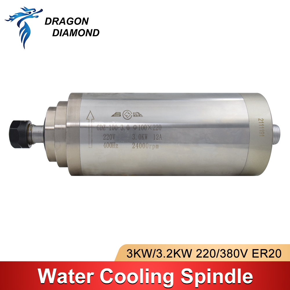 Water Cooled Spindle - Kit motore mandrino raffreddato ad acqua