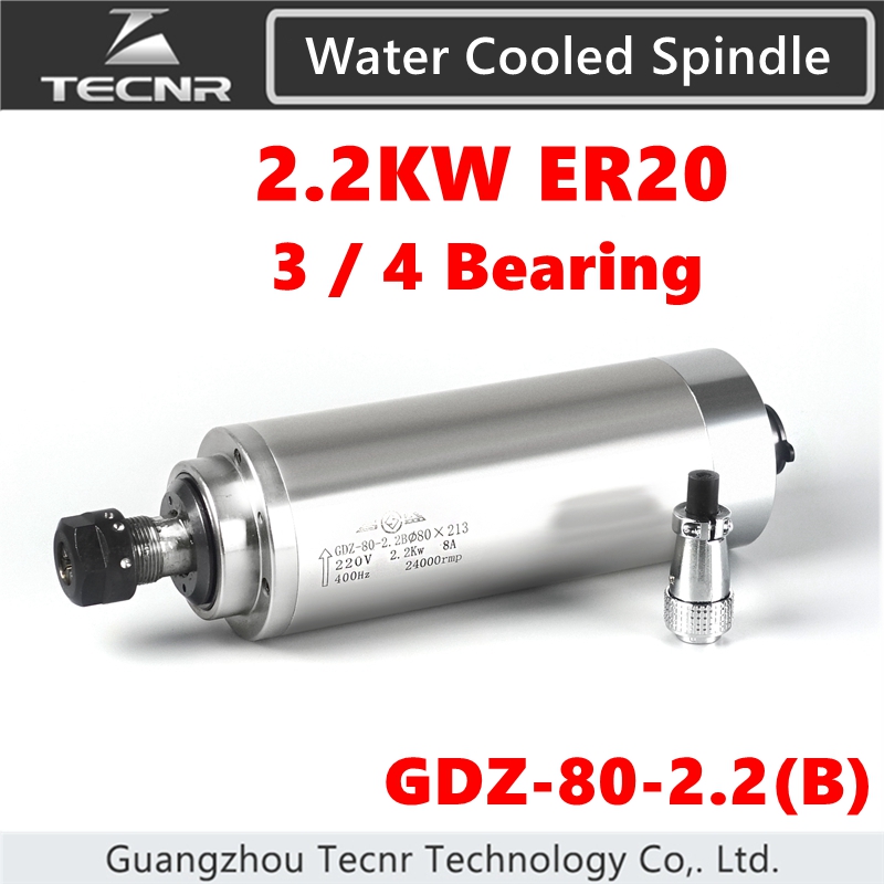 Water Cooled Spindle - Motore Mandrino Raffreddato ad Acqua 2.2KW