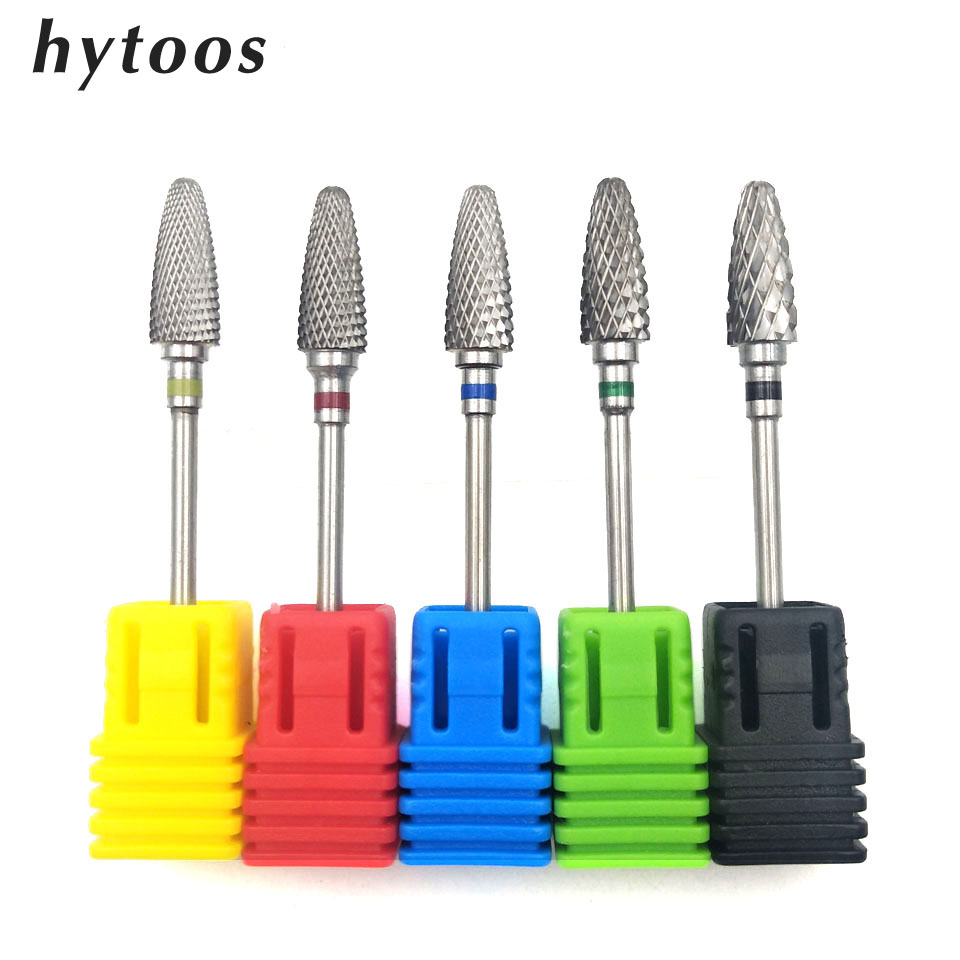 Carbide End Mill - HYTOOS Punta da trapano per unghie