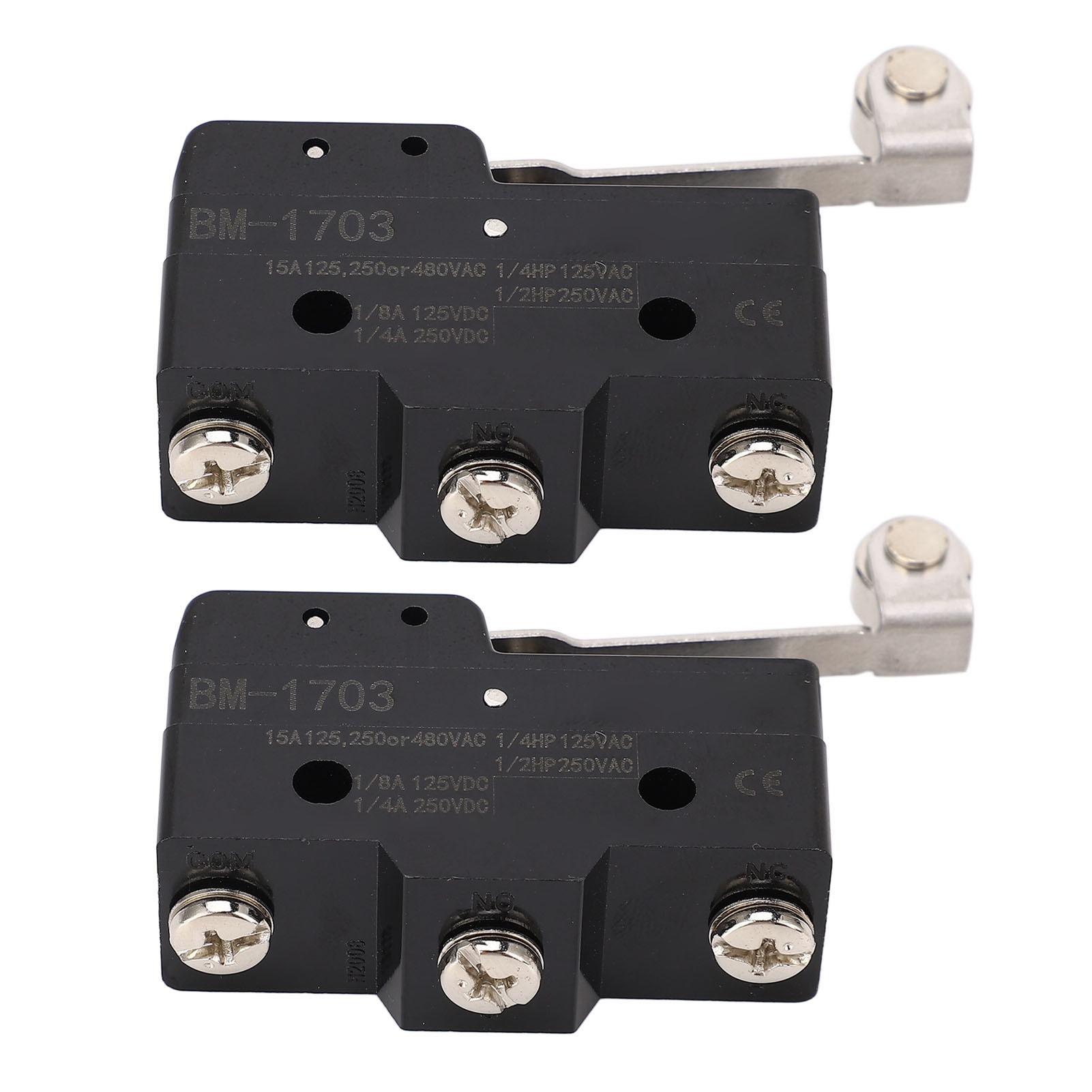 Limit Switch - 2 microinterruttori a leva con rullo