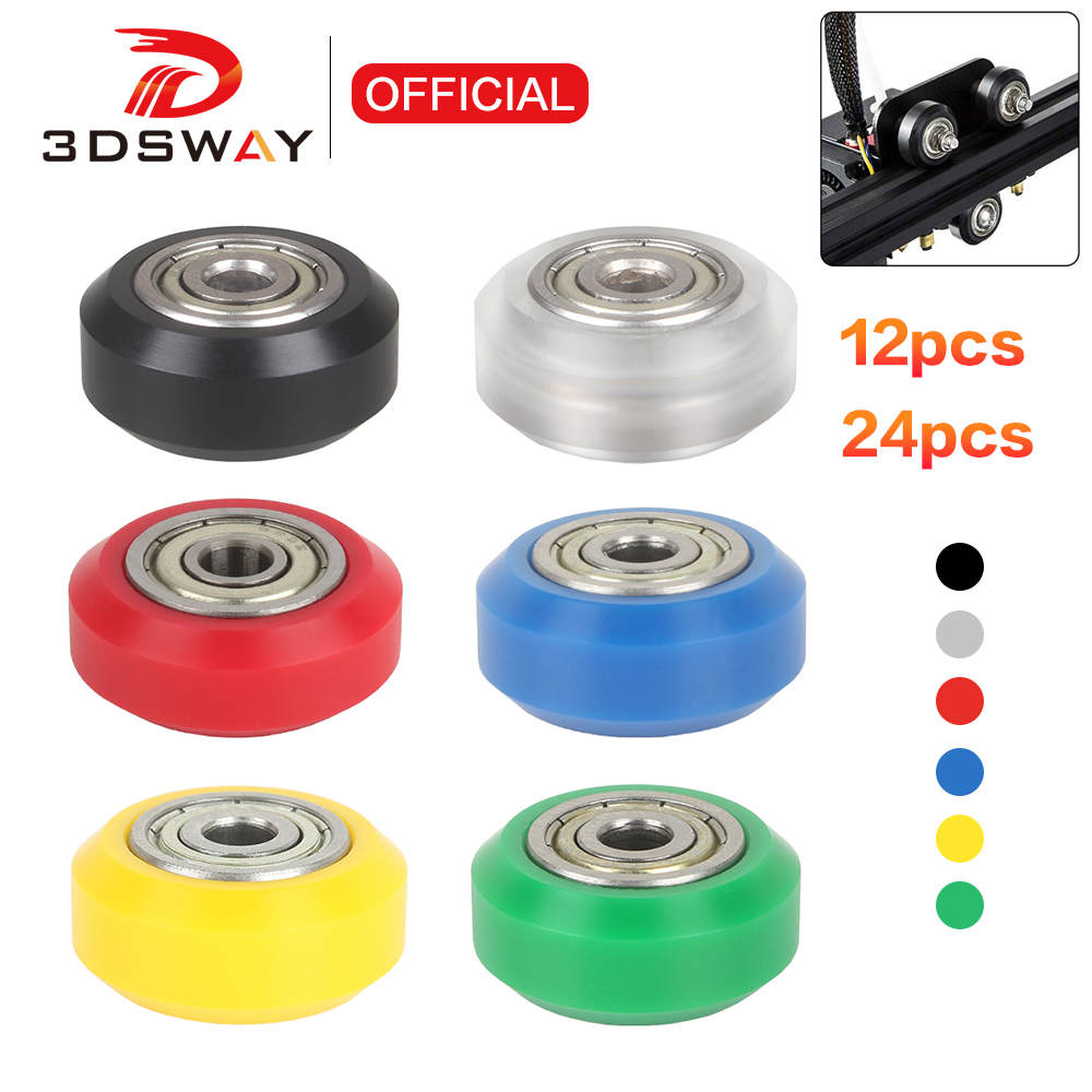 3dsway 12/24pcs ruota puleggia - V Slot Wheel recensione e prezzo