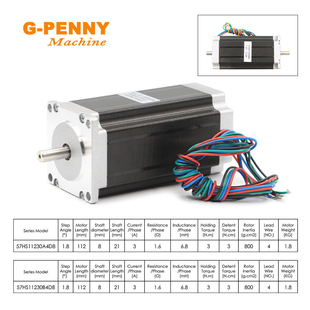 NEMA23 57x112mm 3Nm motore pas - Nema23 Stepper recensione e prezzo