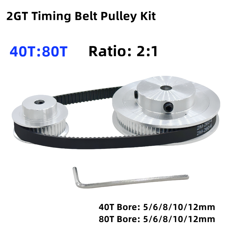 2GT 2M 80 Denti 40T GT2 40 Den - Gt2 Belt recensione e prezzo