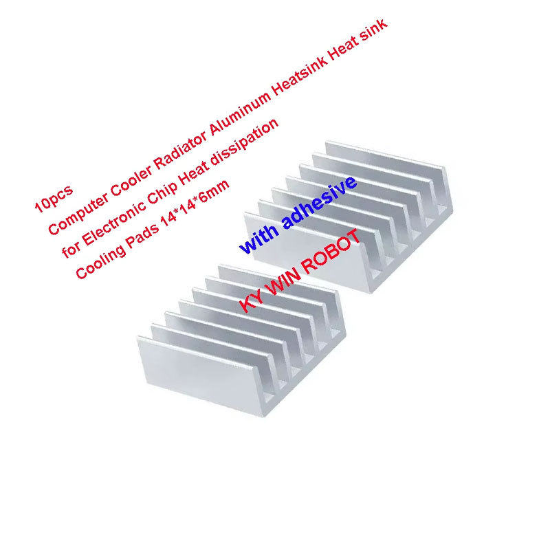 10 Pezzi Mini Dissipatore di C - Aluminium Extrusion recensione e prezzo