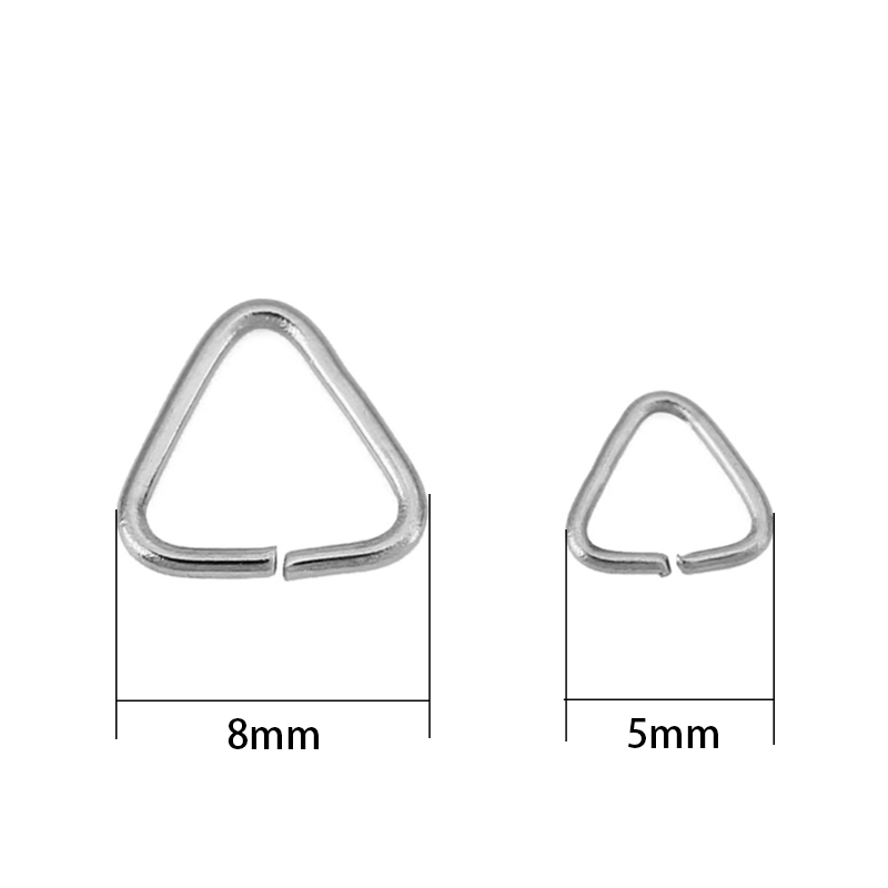 50 Pezzi Anelli a Triangolo in - Coupling 8Mm recensione e prezzo