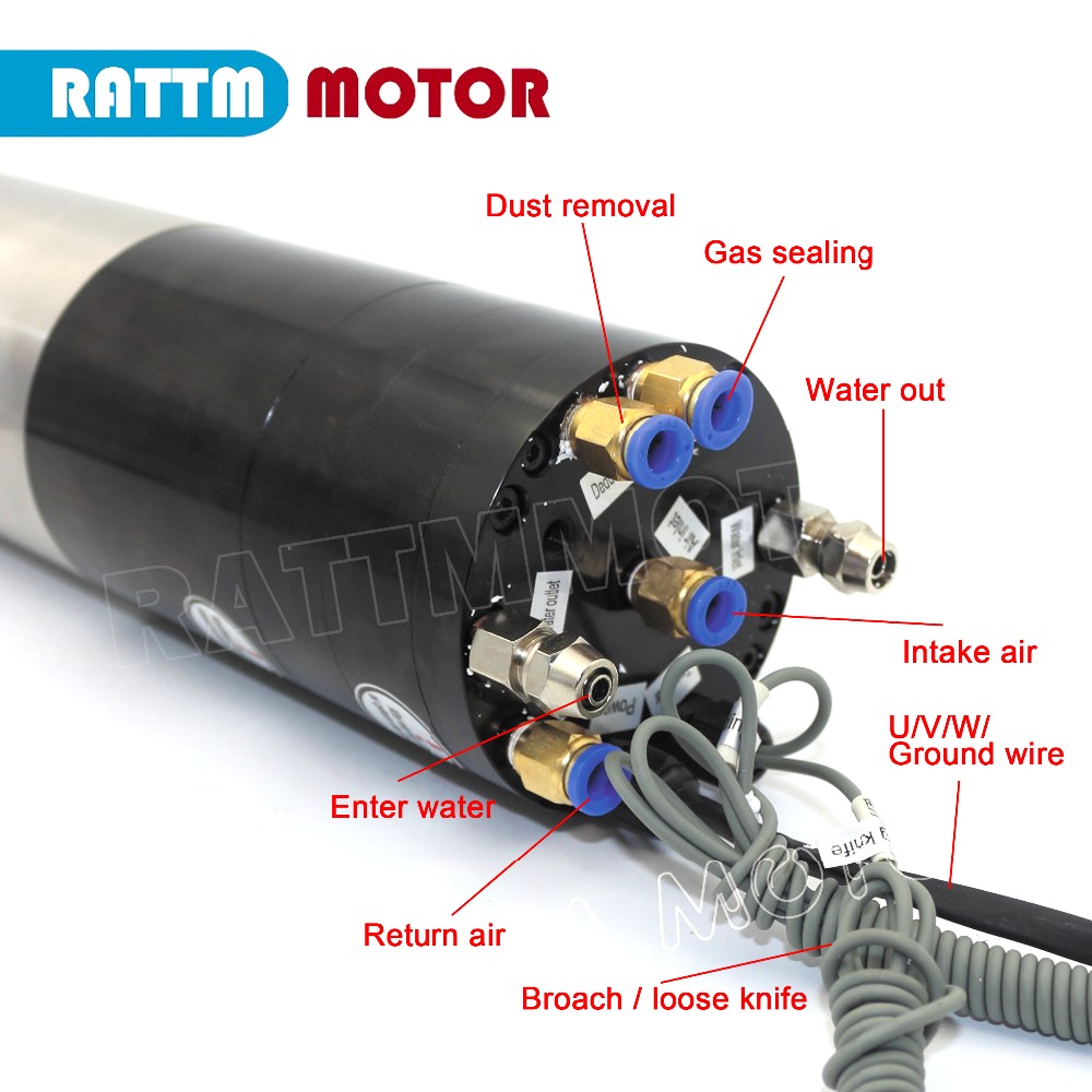 1.8KW 2.2KW ISO20 raffreddato  - Water Cooled Spindle recensione e prezzo