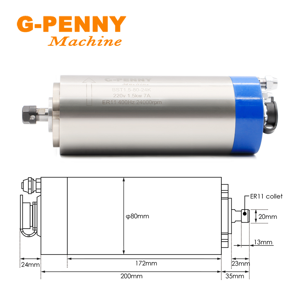 G-PENNY Kit Motore Mandrino Ra - Water Cooled Spindle recensione e prezzo