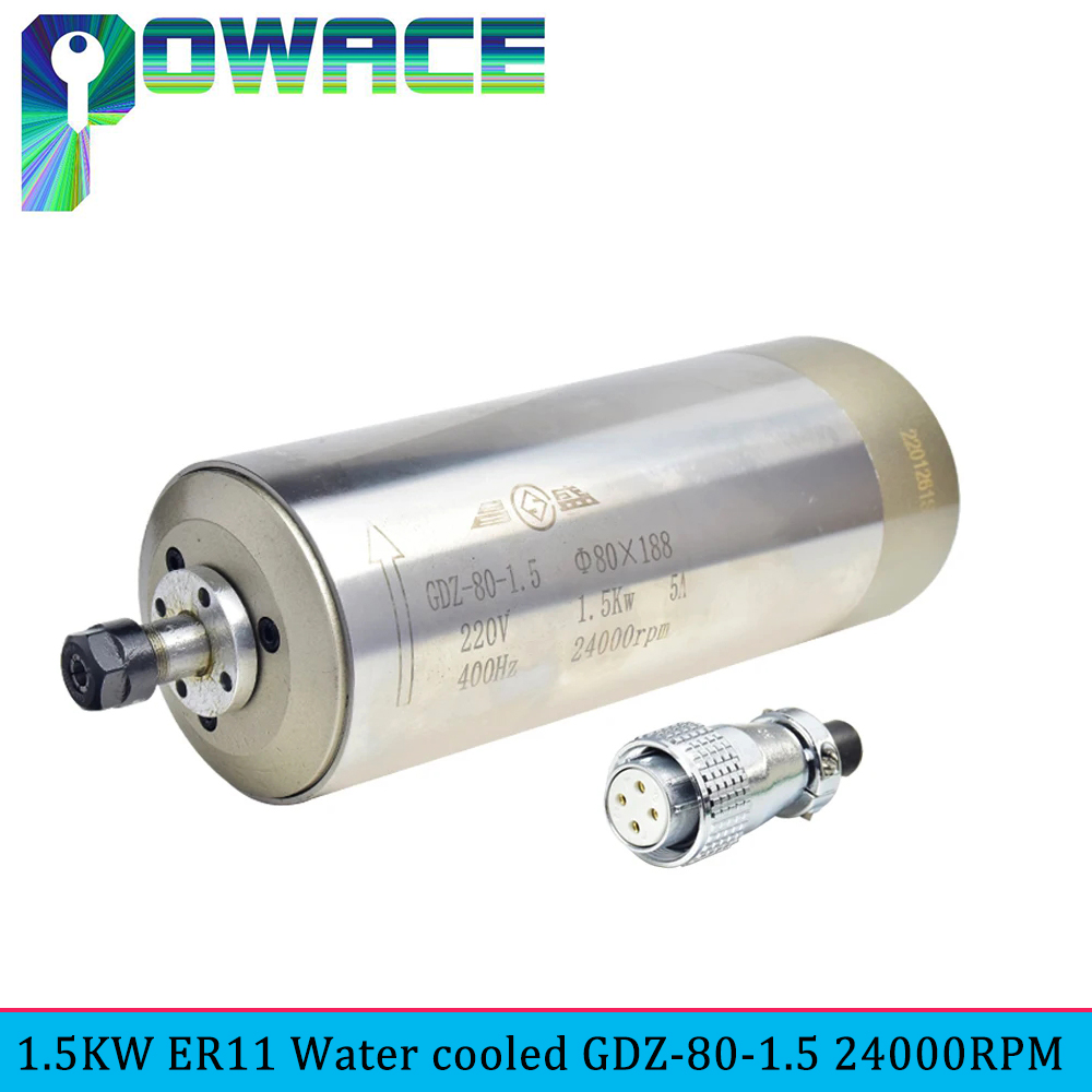 GDZ-80 1.5KW ER11 motore mandr - Water Cooled Spindle recensione e prezzo