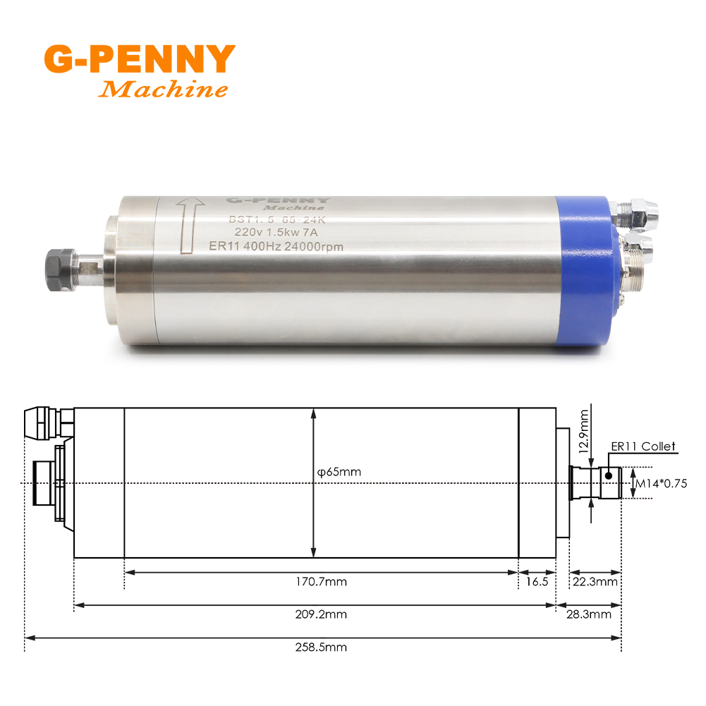 G-PENNY Kit Motore Mandrino Ra - Water Cooled Spindle recensione e prezzo