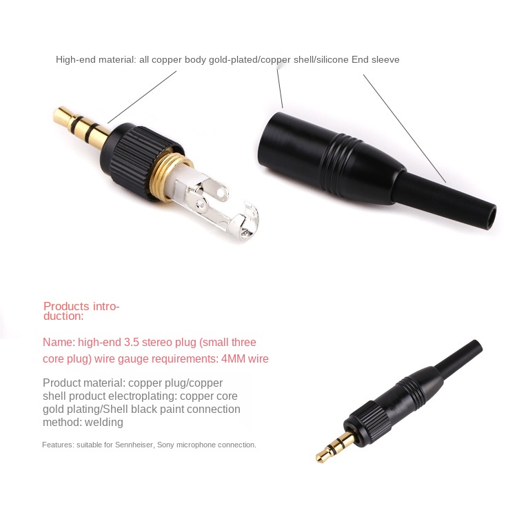 PURELINE Nero 3.5mm 1/8'' Ster - Coupling 8Mm recensione e prezzo
