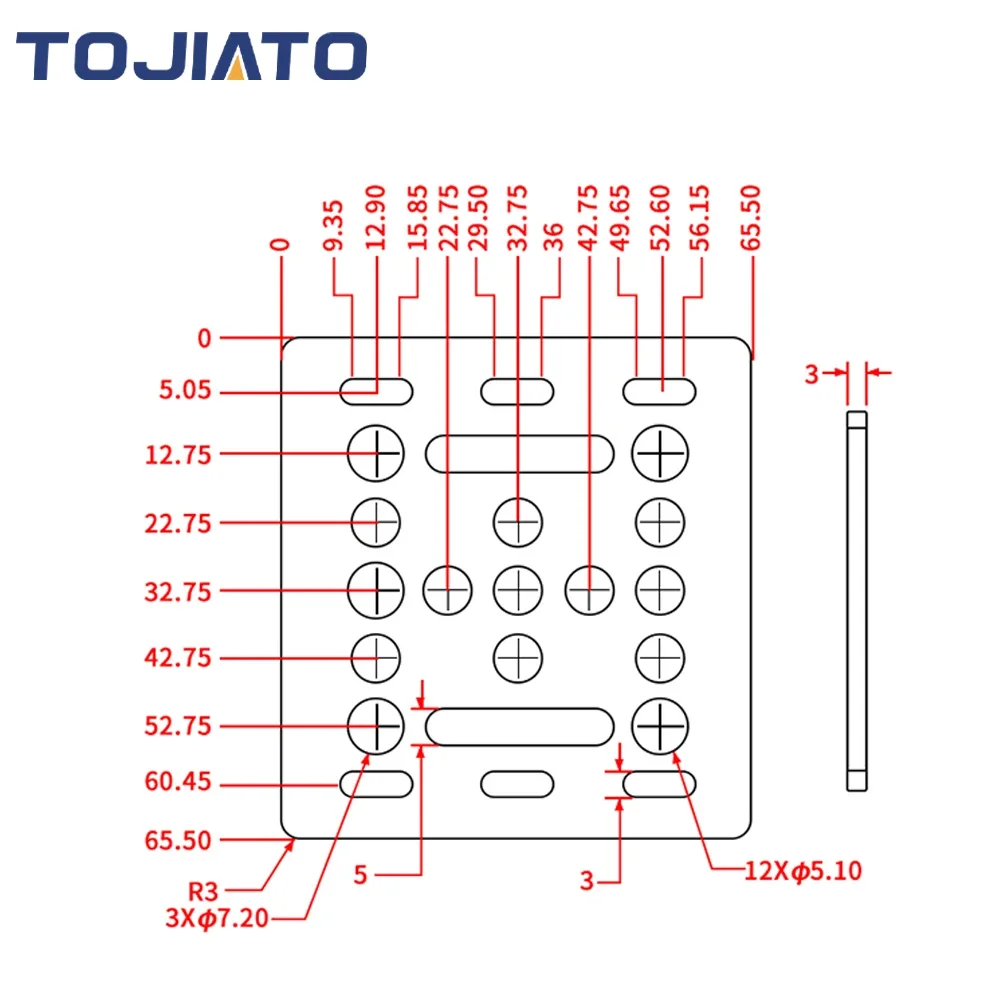 Tojiato V Piastra a portale Ru - V Slot Wheel recensione e prezzo