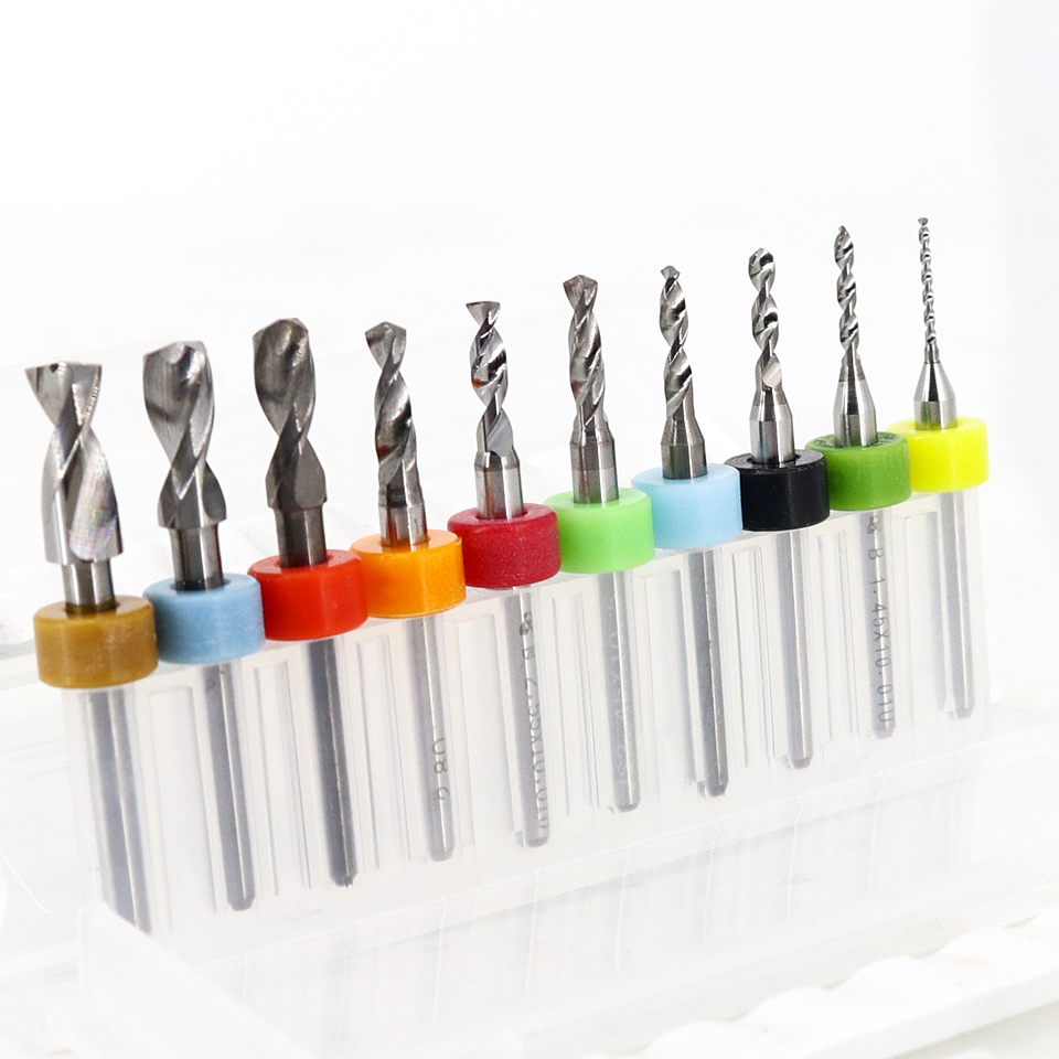 3.175mm Shank 10Pcs PCB Drill  - End Mill Set recensione e prezzo