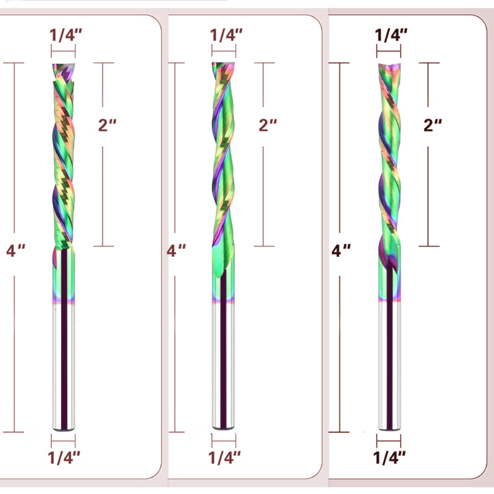 Fresa a spirale con rivestimen - Carbide End Mill recensione e prezzo