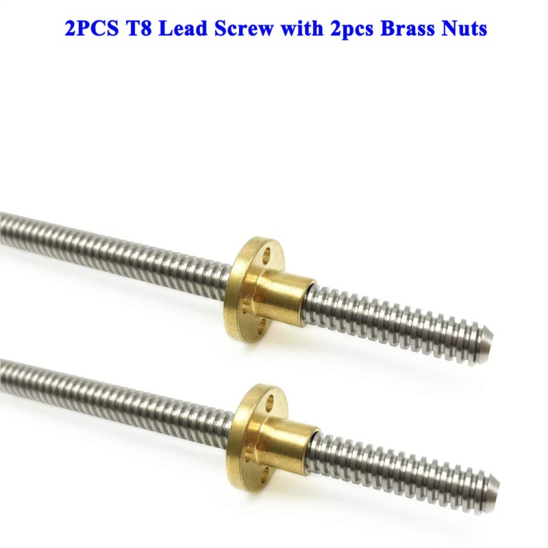 2PCS T8 Vite di piombo Tr8 Pio - Lead Screw 8Mm recensione e prezzo
